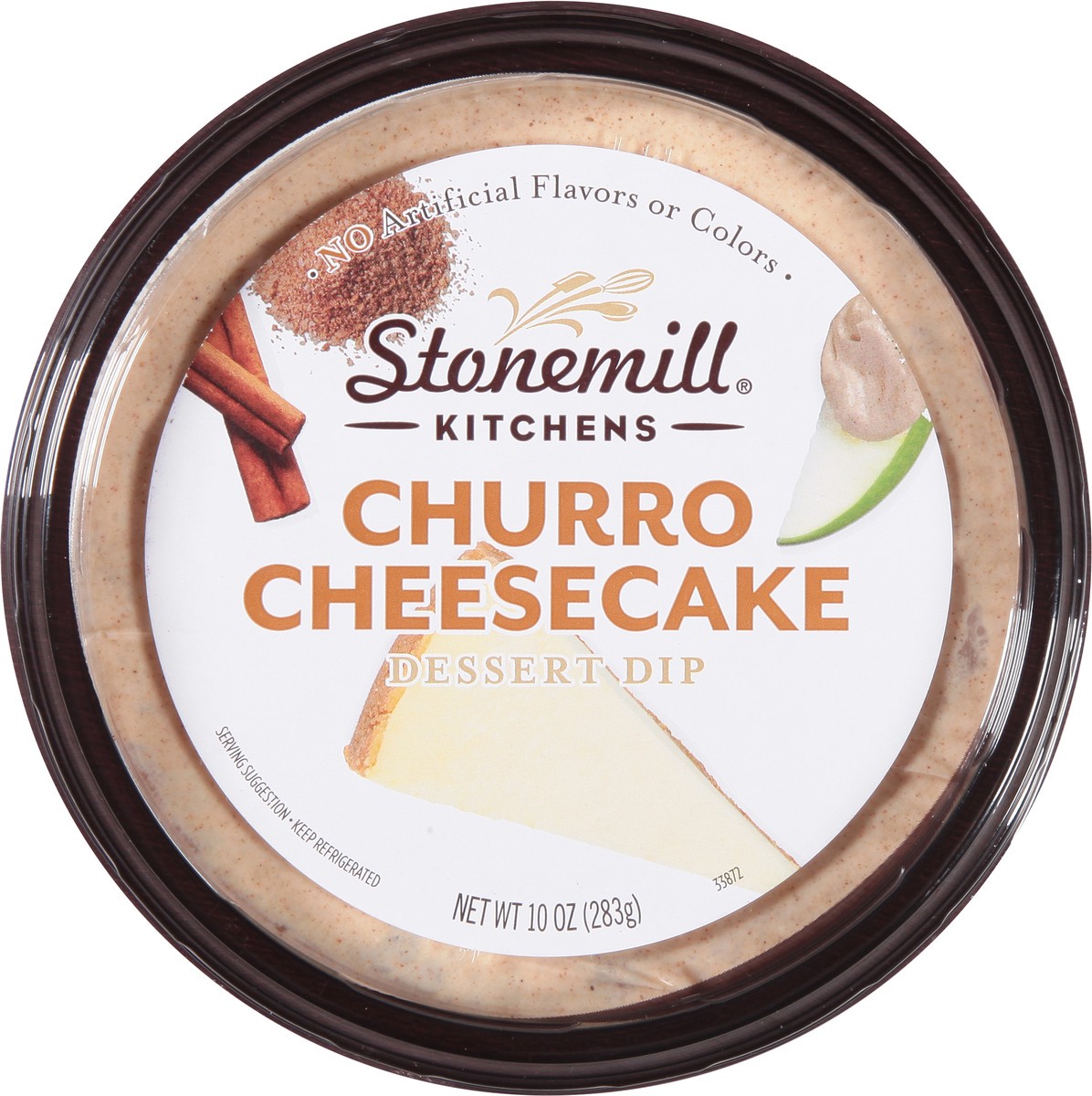 slide 4 of 7, Stonemill Kitchens Churros Cheesecake Dip, 10 oz