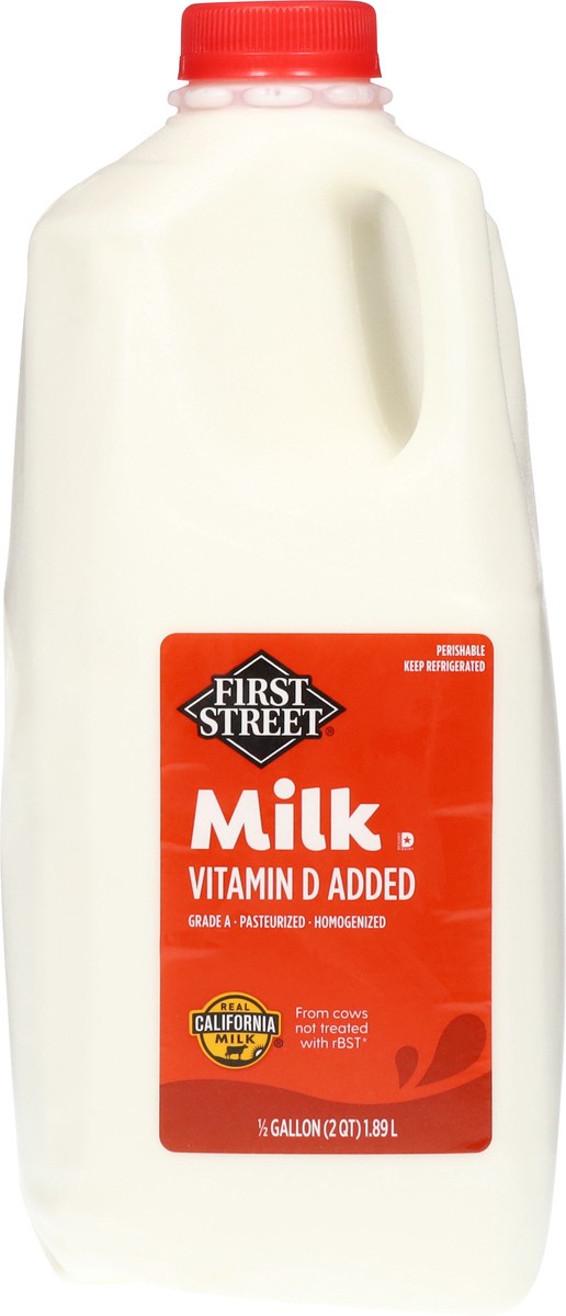 slide 13 of 13, First Street Whole Milk, 64 oz