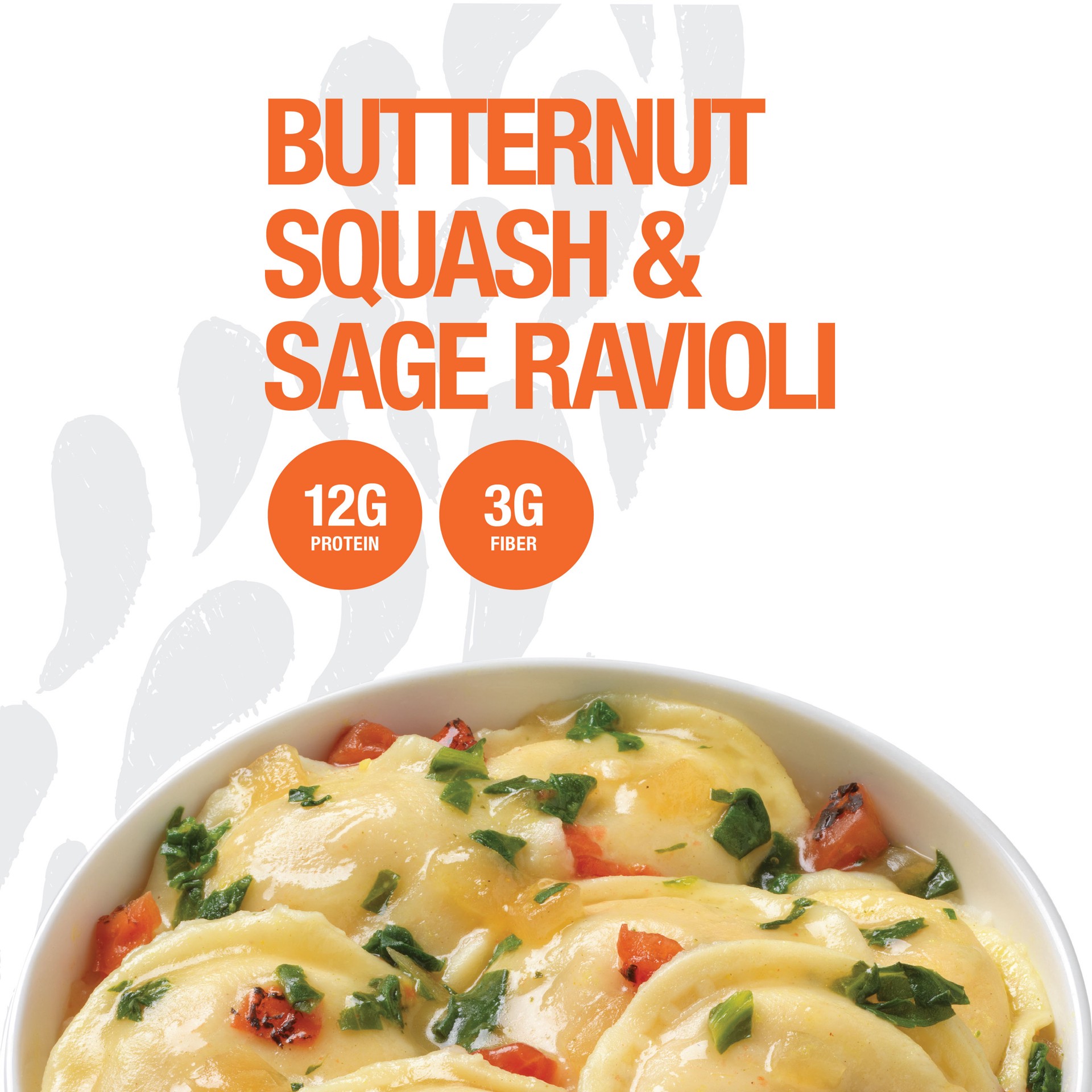 slide 4 of 5, EVOL Butternut Squash & Sage Ravioli 8.13 oz, 