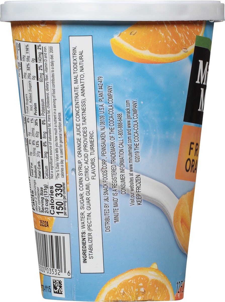 slide 8 of 11, Minute Maid Soft Frozen Orangeade 12 fl oz, 12 fl oz