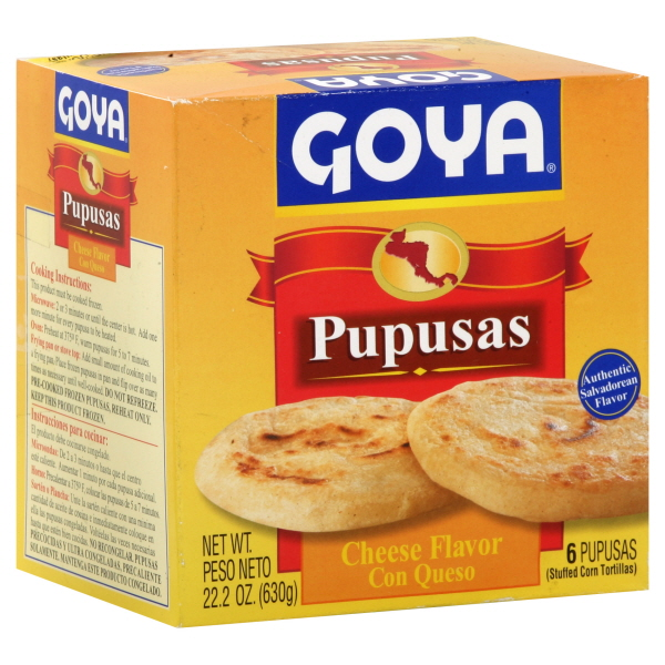 slide 1 of 1, Goya Queso Pupusas - 22 Oz, 22 oz