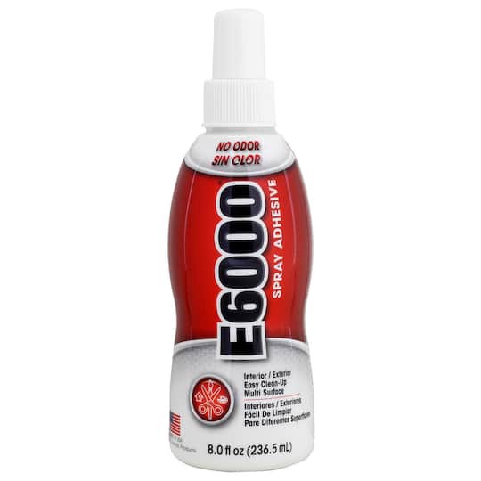 slide 1 of 2, E6000 Spray Adhesive, 8 fl oz
