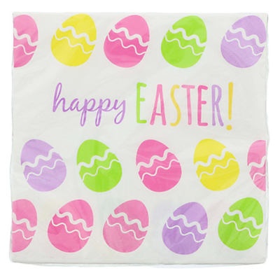 slide 1 of 1, Unique Industries Cute Easter Lunch Napkin, 16 ct