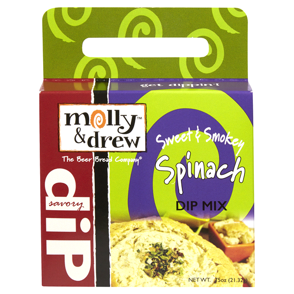 slide 1 of 1, Molly & You Sweet & Savory Spinach Party Dip Mix, 0.75 oz