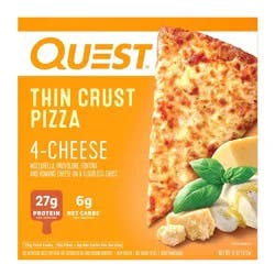 Quest Thin Crust 4-Cheese Pizza 11 oz