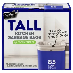 Signature Select S Sel Bag Tall Kitchen W/Drawstring