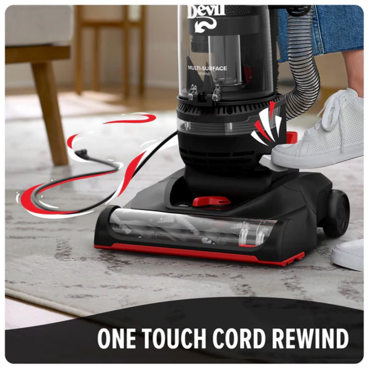 slide 2 of 8, Dirt Devil Rewind Upright Vacuum UD76800, 1 ct