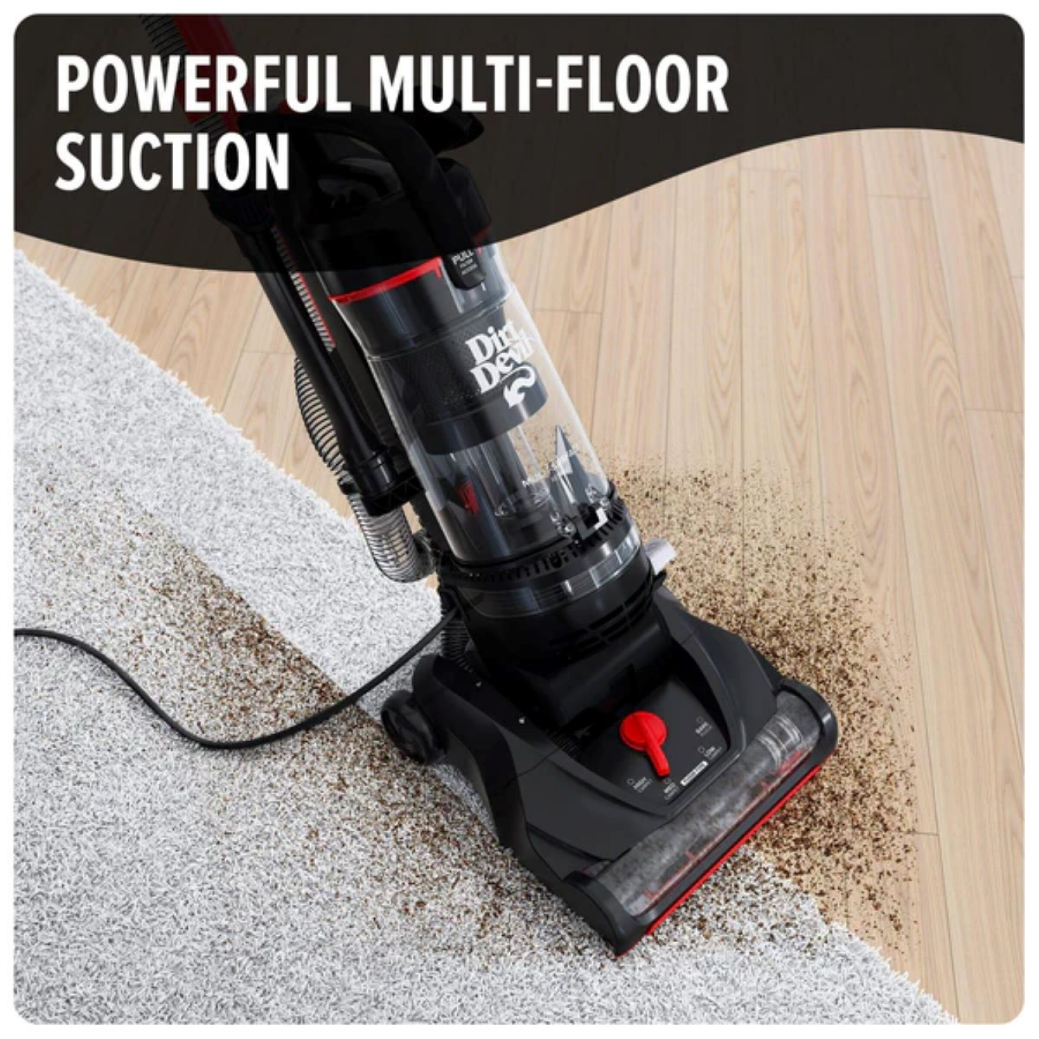 slide 4 of 8, Dirt Devil Rewind Upright Vacuum UD76800, 1 ct