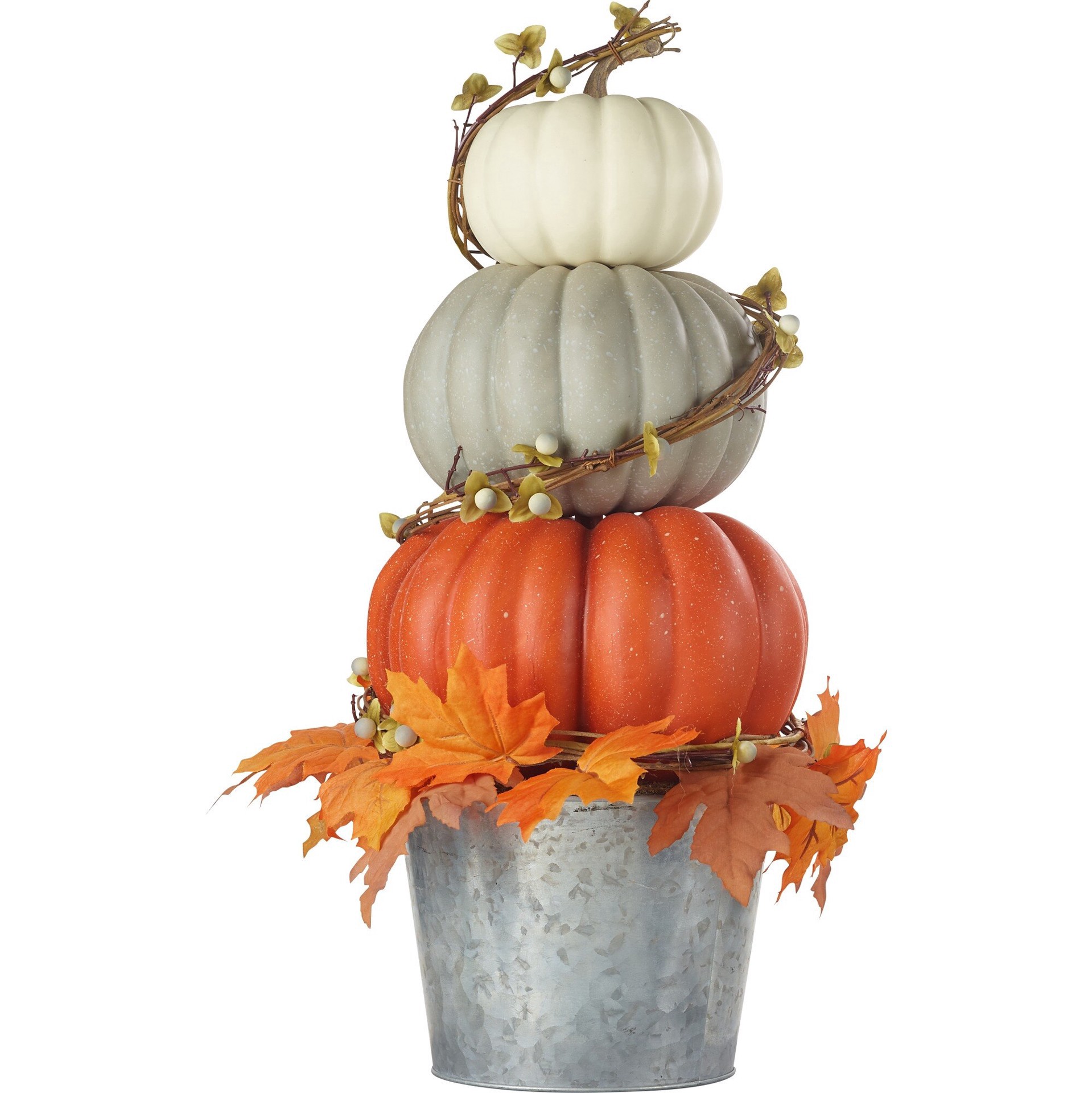 slide 1 of 1, Fall Fest Pumpkin Bucket, Assorted, 1 ct