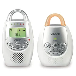 VTech Digital Audio Baby Monitor With Night Light And Talk Back Intercom - DM221