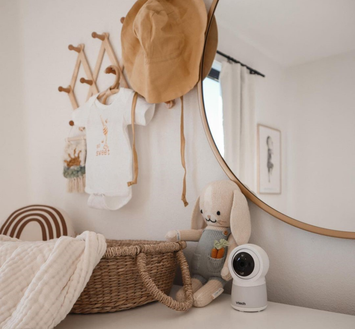 slide 3 of 5, V-Tech Digital 5" Video Monitor Fixed FHD with Remote Access, 5 in