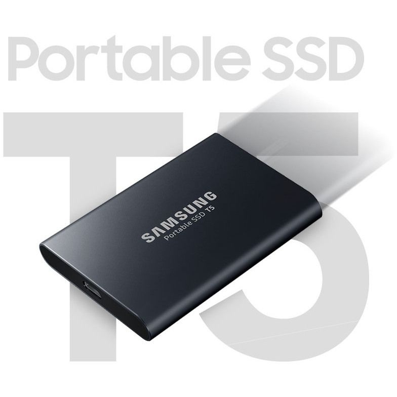 slide 6 of 8, Samsung T5 1Tb External Solid State Drive, Mu-Pa1T0B/Am, 1 ct