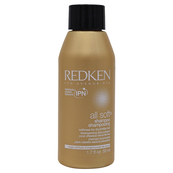 slide 1 of 1, Redken All Soft Shampoo, 1.7 fl oz