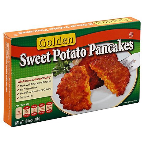 slide 1 of 1, Golden Pancakes Sweet Potato 8 Count - 10.6 Oz, 10.6 oz