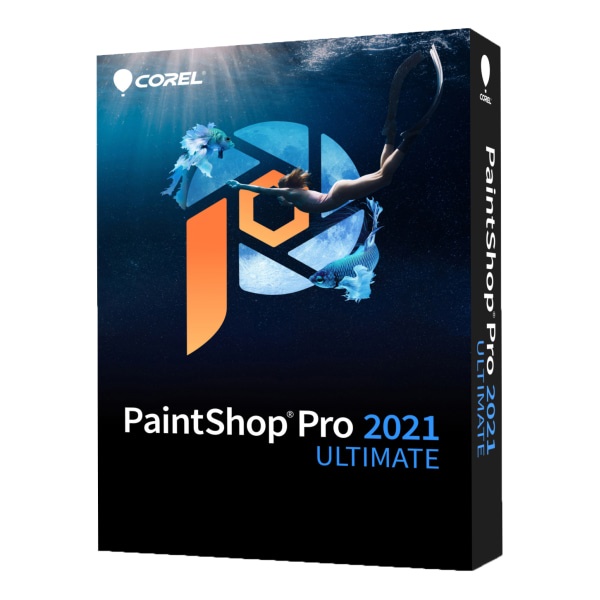 slide 3 of 3, CorelDRAW Paintshop Pro 2021 Ultimate, For Windows, Disc/Product Key, 1 ct