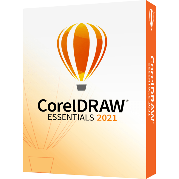 slide 2 of 2, CorelDRAWdraw Essentials 2021, For Windows/Mac, Disc Download, 1 ct