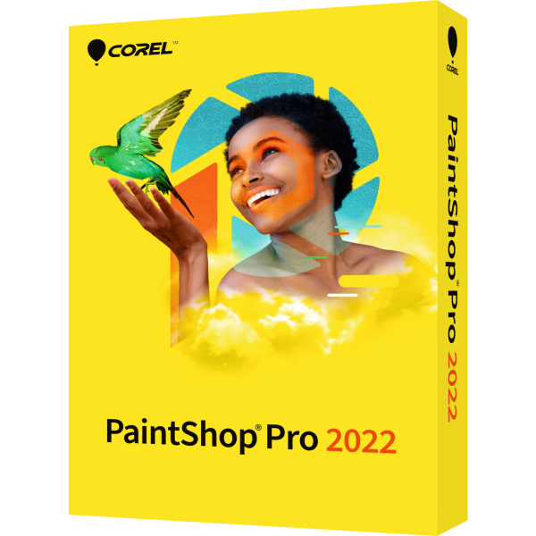 slide 2 of 2, CorelDRAW Paintshop Pro, 2022, Windows, Download/Product Key, 1 ct