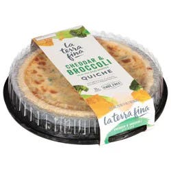 La Terra Fina Cheddar & Broccoli Quiche 23 oz