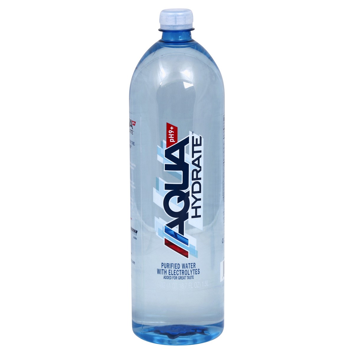 slide 4 of 5, AQUAhydrate Enhanced Water with Electrolytes PH9+- 1.5 liter, 50.7 fl oz