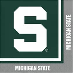 Michigan State Spartans University Napkins