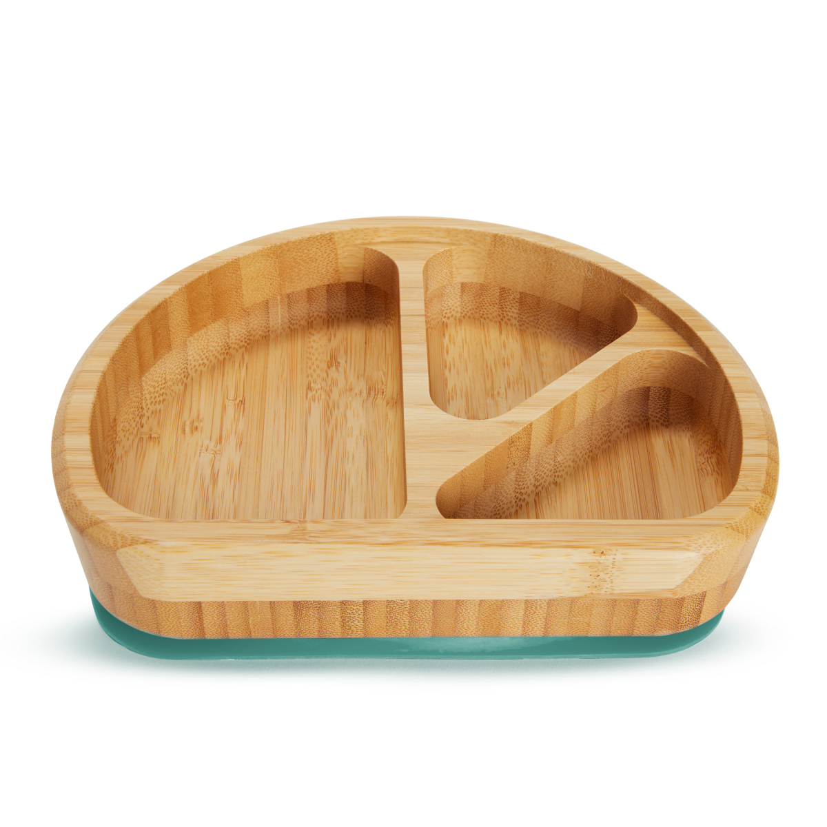 slide 3 of 9, Munchkin Bamboo Divided Suction Dining Plate, 1 ct