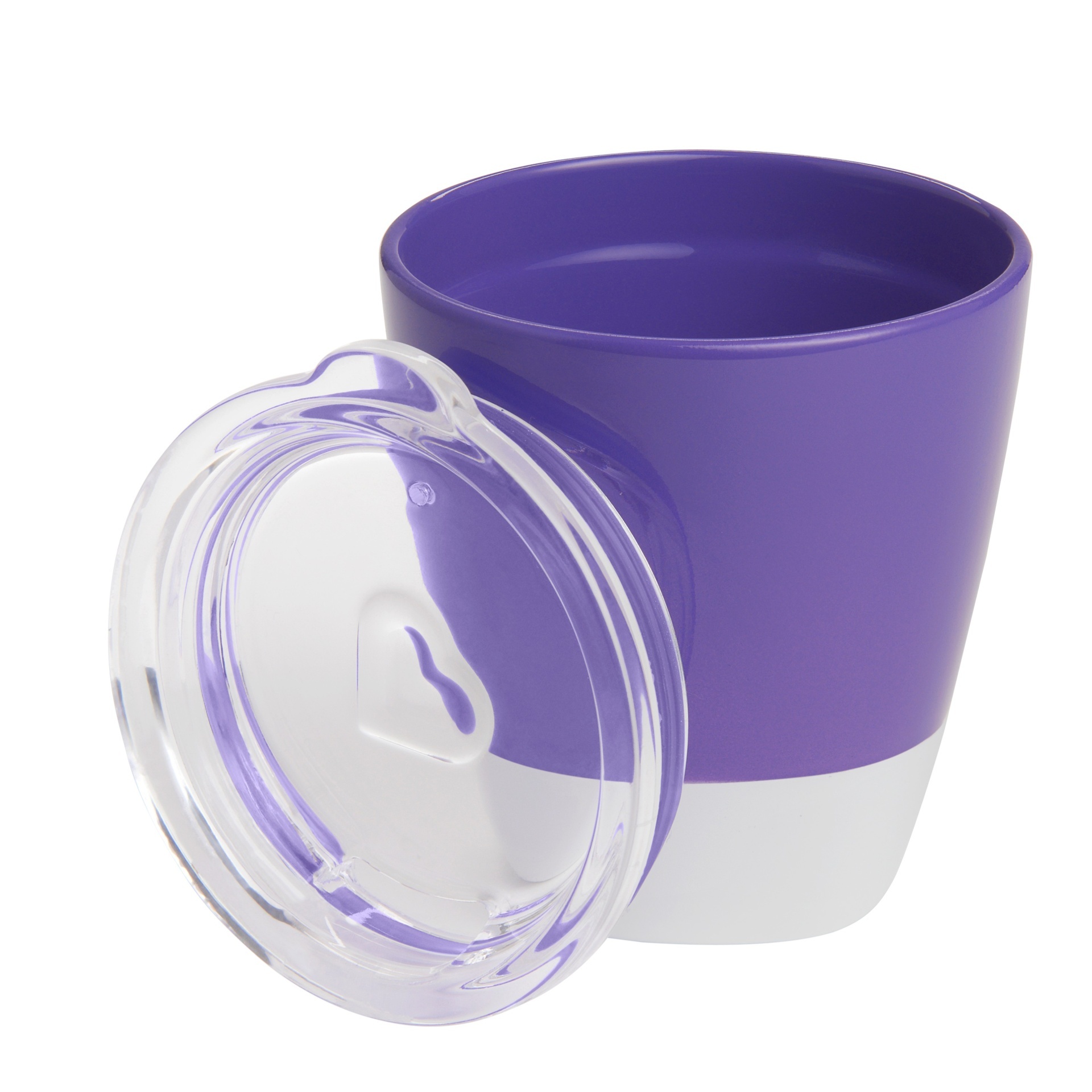 slide 1 of 3, Munchkin Splash Cup - Purple, 1 ct