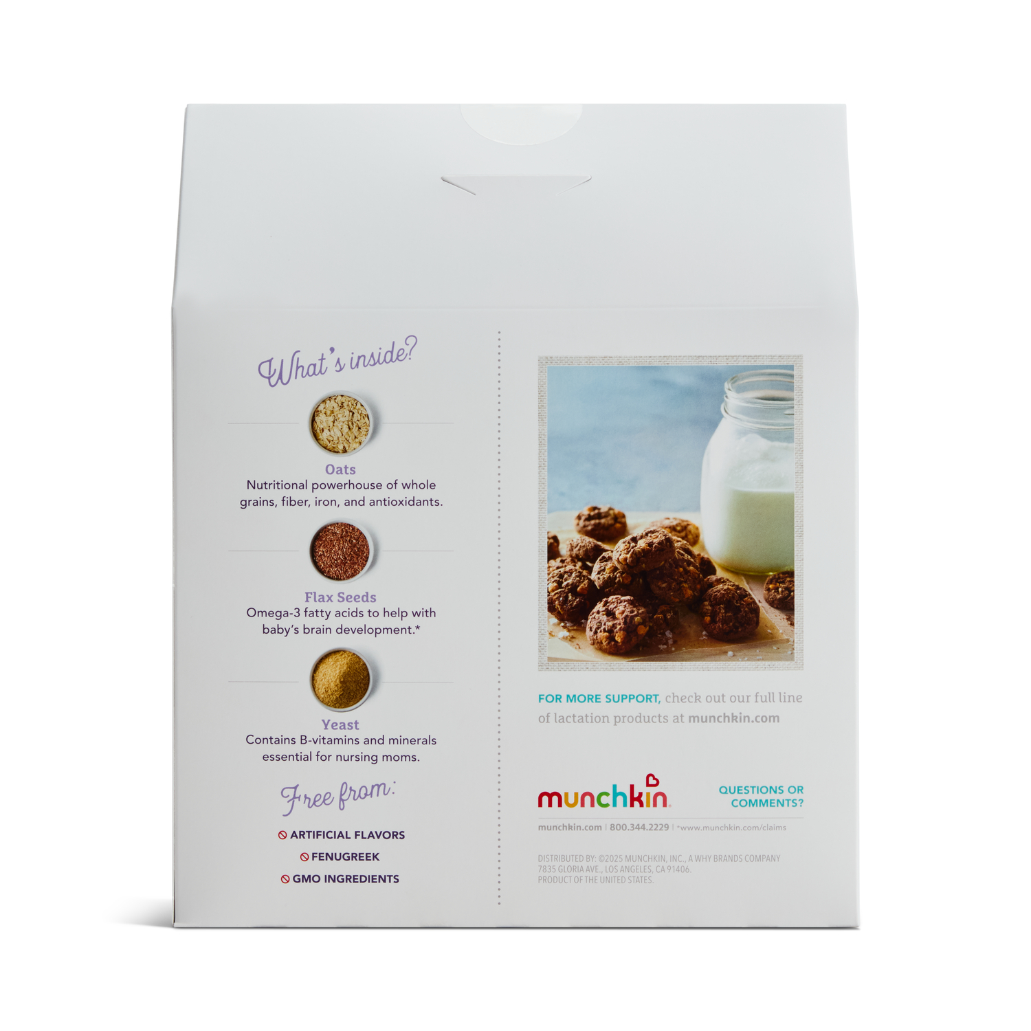 slide 2 of 2, Milkmakers® Chocolate Salted Caramel Lactation Cookie Bites, 10 Single 2 Oz Bags, 20 Oz, 2 oz, 20 oz