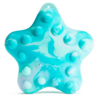 slide 11 of 13, Munchkin Pop Squish Popping Bath Toy, Starfish, 1 ct