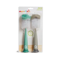Munchkin Sponge Bottle Brush - 2pk