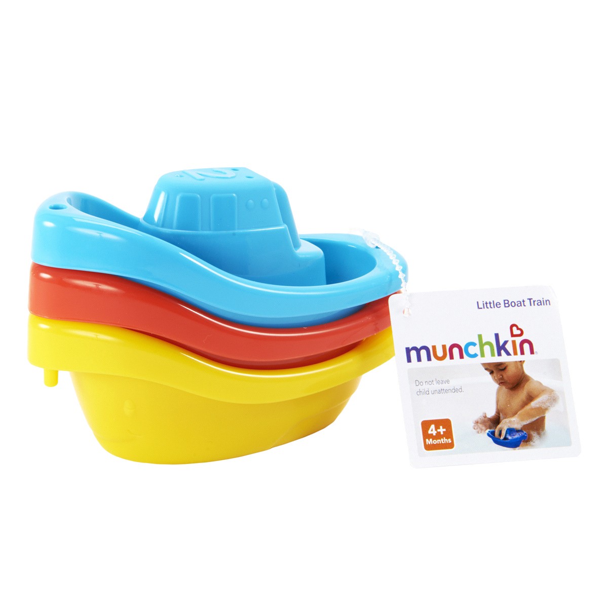slide 3 of 6, Munchkin Little Boat Train, 1 ct