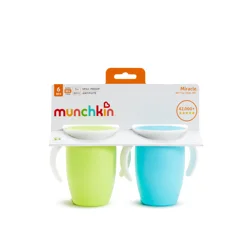 Munchkin Miracle 7 Ounce 360 Degrees Cup 2 ea