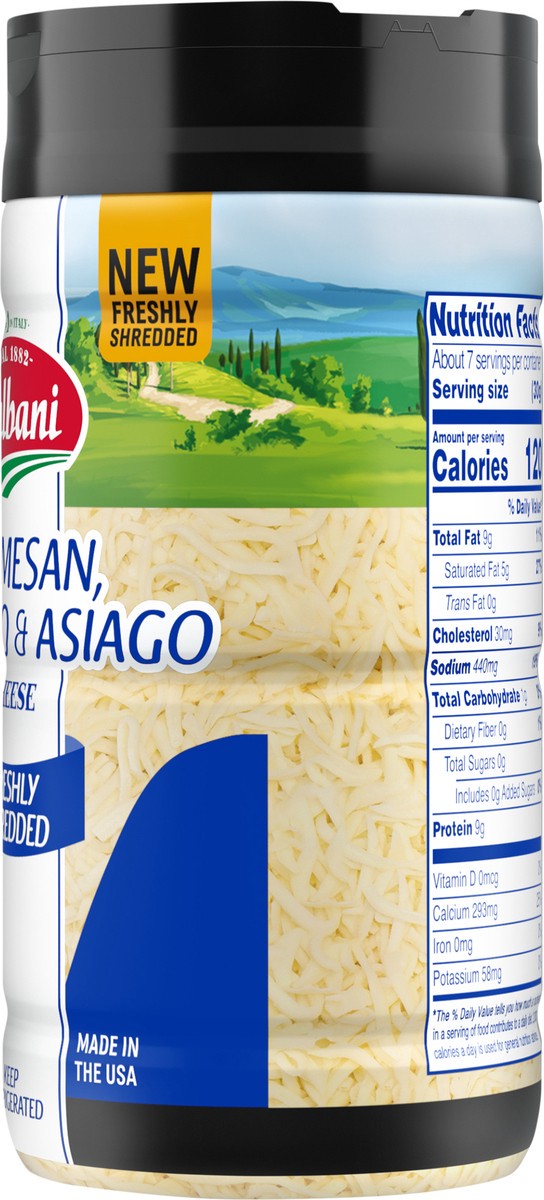 slide 6 of 7, Galbani 7oz Parmesan, Romano, & Asiago Shaker, 7 oz