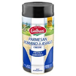 Galbani 7oz Parmesan, Romano, & Asiago Shaker