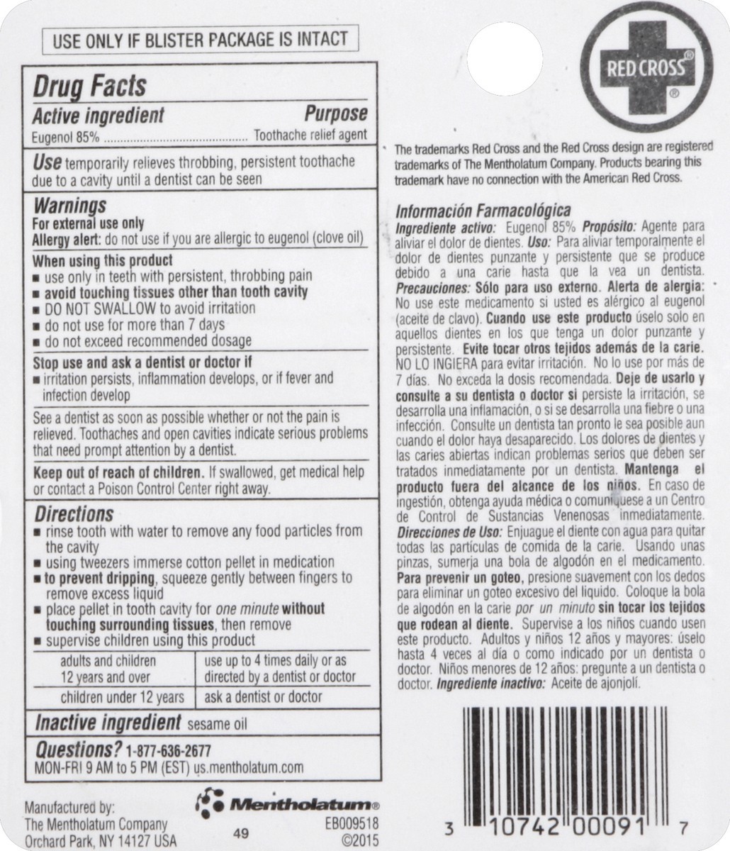 slide 2 of 6, Red Cross Pain Relief 0.125 oz, 0.12 oz