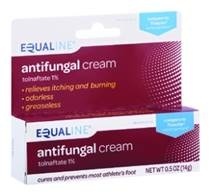 slide 1 of 1, Equaline Tolnaftate Antifungal Cream, 0.5 oz