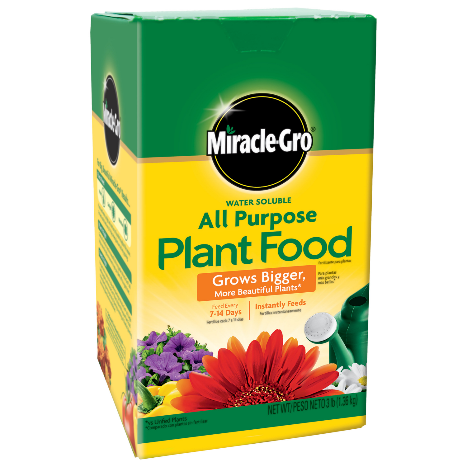 slide 1 of 2, Miracle-Gro Water Soluble All-Purpose Plant Food, 3 lb