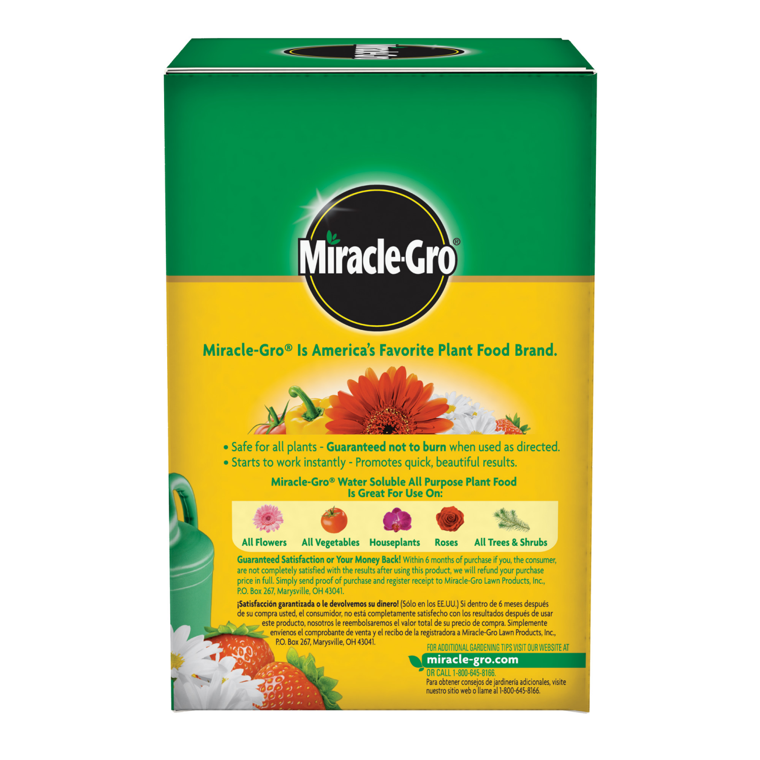 slide 3 of 4, Miracle-Gro Water Soluble All Purpose Plant Food 1.5lb, 1.5 lb