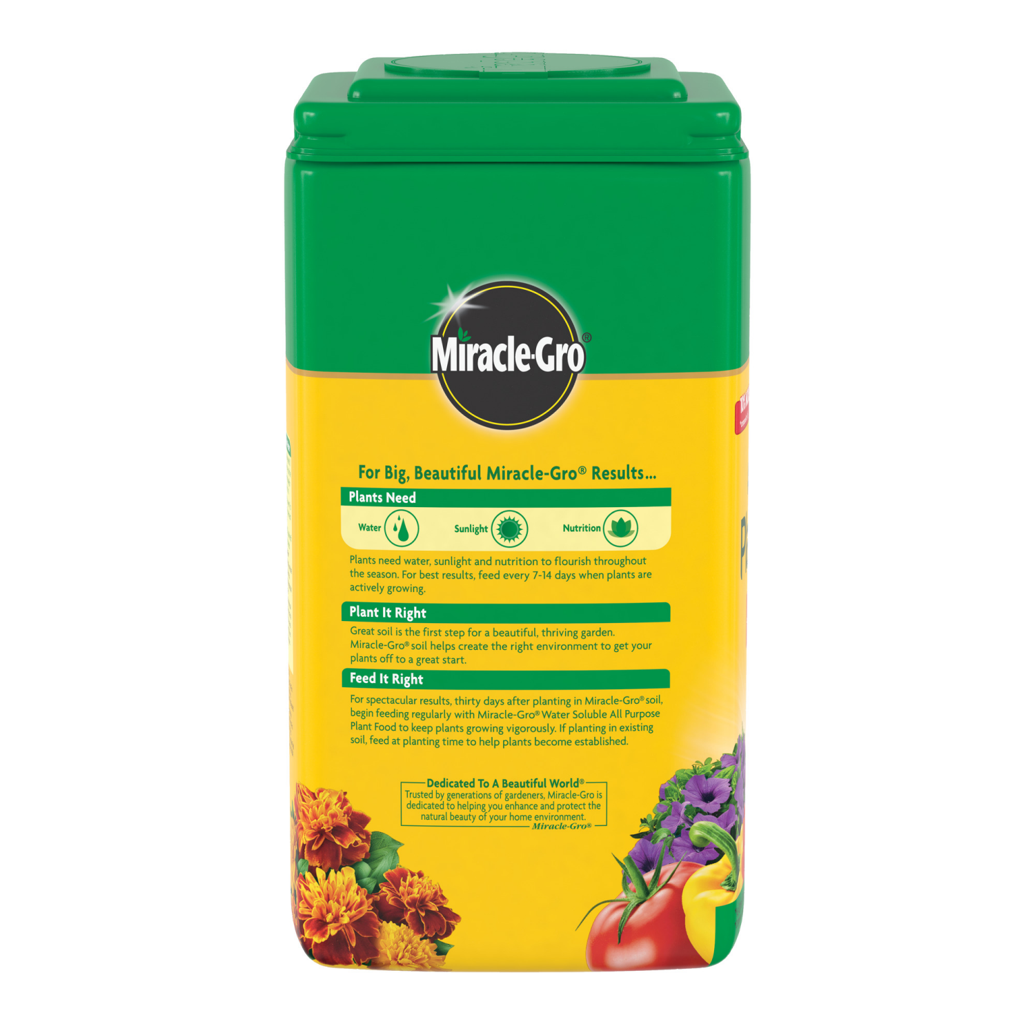 slide 3 of 6, Miracle-Gro Water Soluble All Purpose Plant Food, 5.5 lb