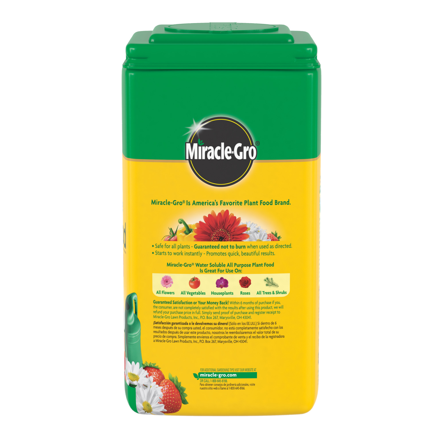 slide 4 of 6, Miracle-Gro Water Soluble All Purpose Plant Food, 5.5 lb