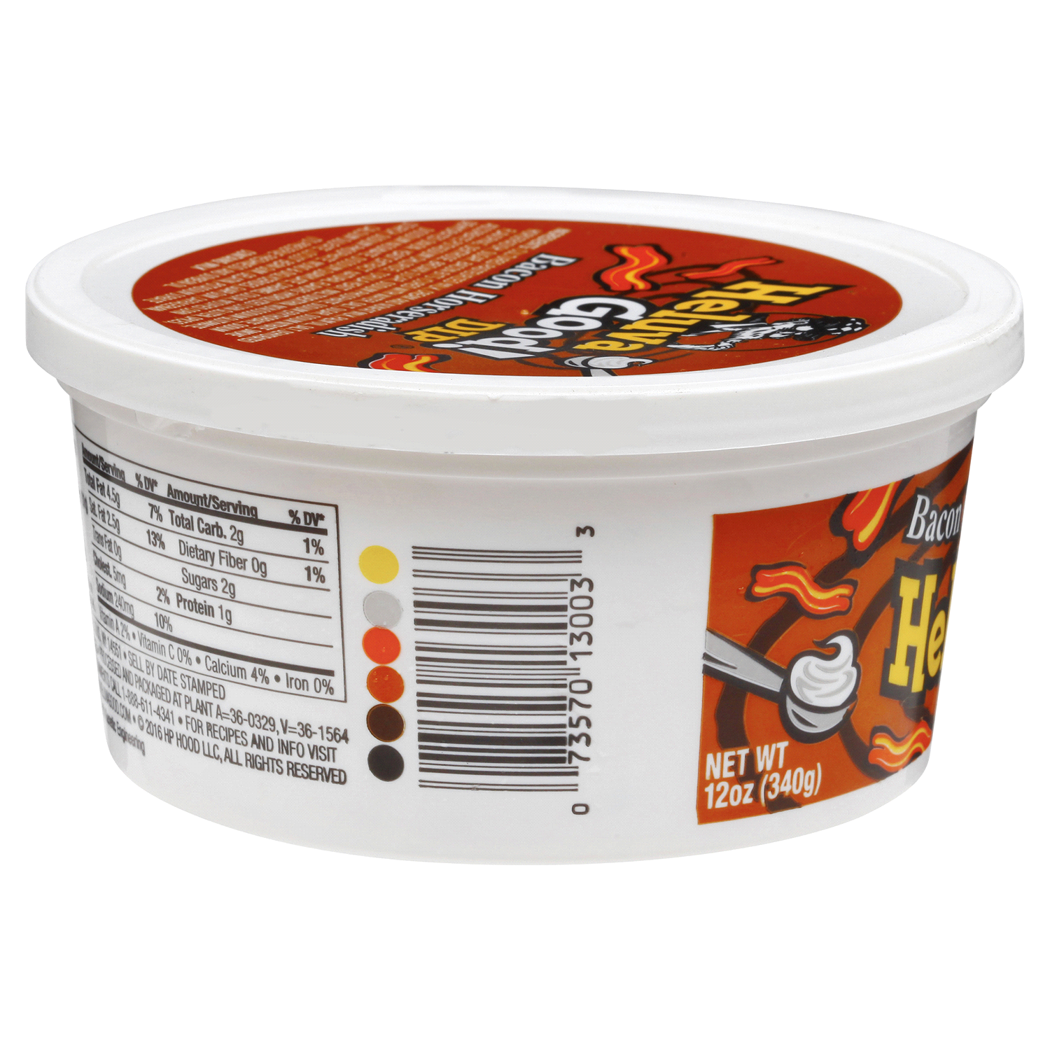 slide 2 of 4, Heluva Good! Bacon Horseradish Dip, 12 oz, 12 oz