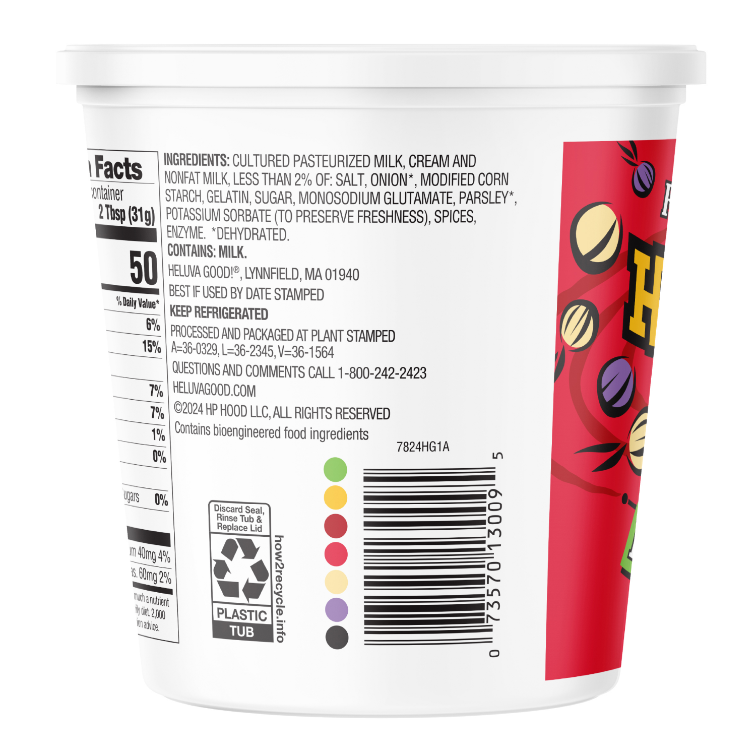 slide 2 of 2, Heluva Good! French Onion Dip, 24 oz, 24 oz