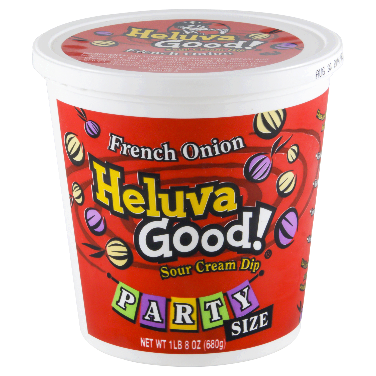 slide 1 of 4, Heluva Good! French Onion Dip, 24 oz, 24 oz