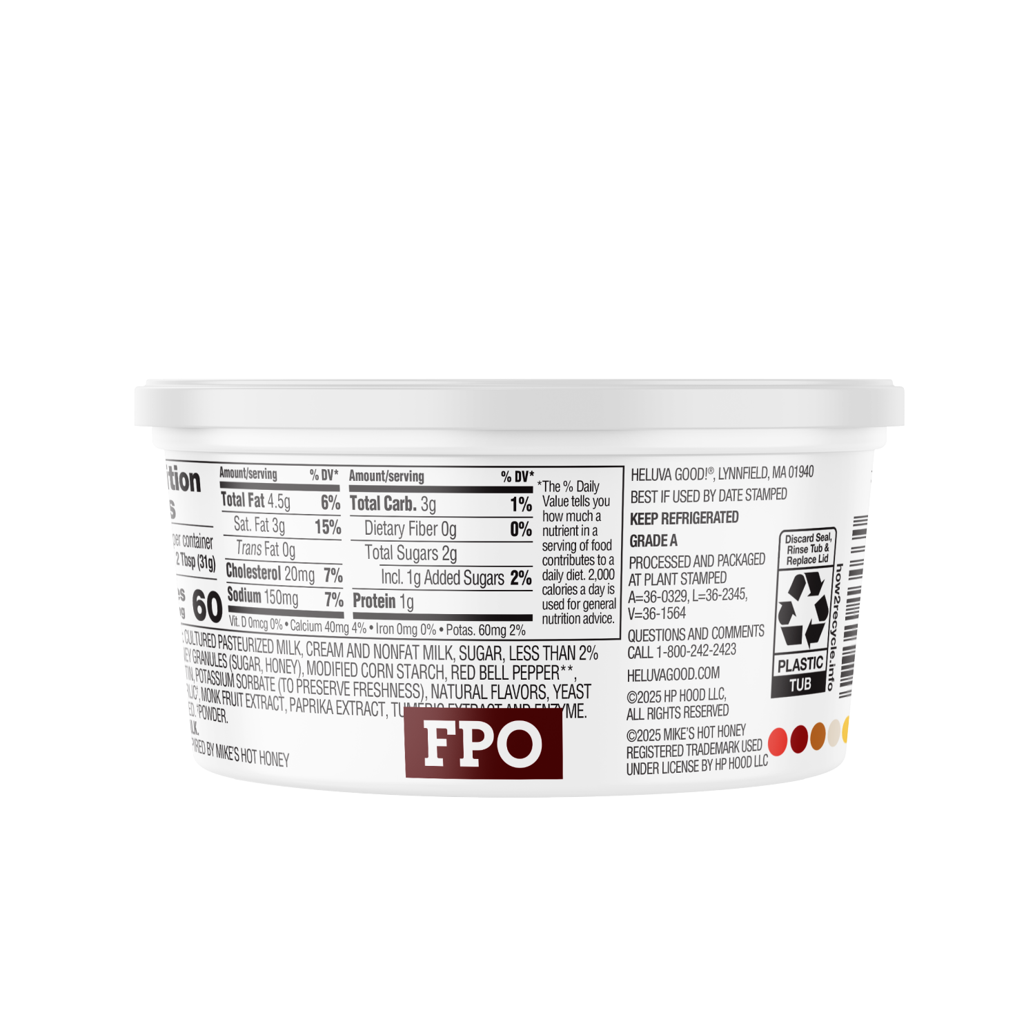 slide 2 of 2, Heluva Good! Mike's Hot Honey Dip, 12oz, 12 oz