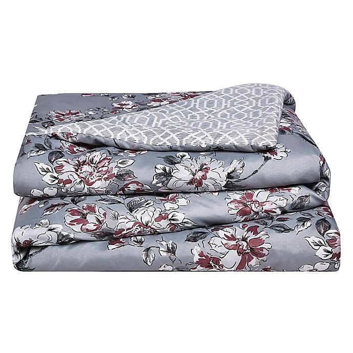 slide 4 of 8, VCNY Home Mosi Reversible King Comforter Set - Grey, 7 ct