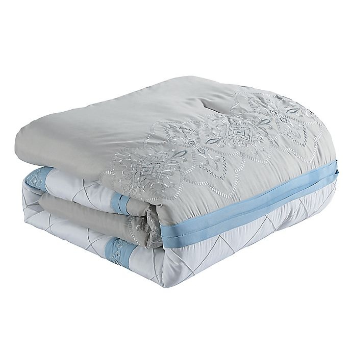 slide 4 of 6, VCNY Home Carmie Queen Comforter Set - Ivory, 7 ct