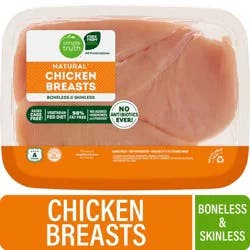 Simple Truth Natural Chicken Breast Boneless & Skinless (3 Per Pack)