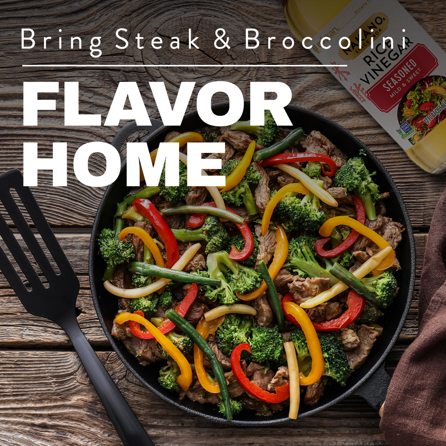 slide 3 of 7, Nakano Seasoned Rice Vinegar, 12 oz., 12 fl oz