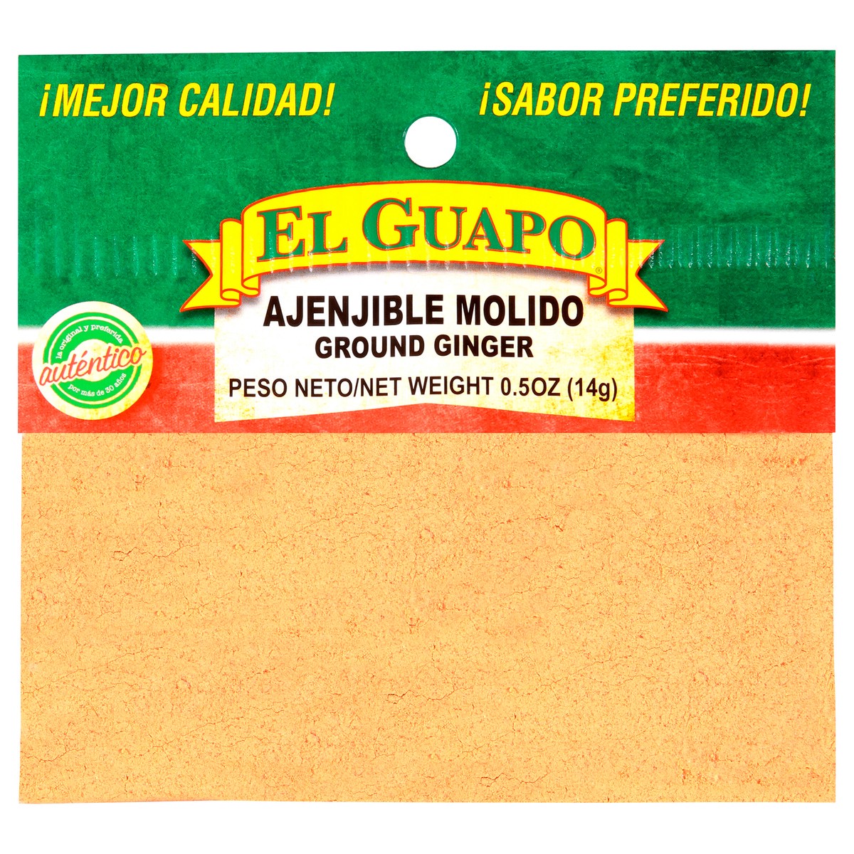 slide 1 of 1, El Guapo Ginger Ground, 0.5 oz