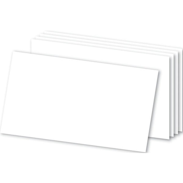 slide 2 of 2, Office Depot Brand Blank Index Cards White, 300 ct; 3 in x 5 in