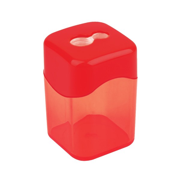 slide 8 of 9, Office Depot Brand Manual Pencil Sharpeners, Assorted Colors, 1 ct